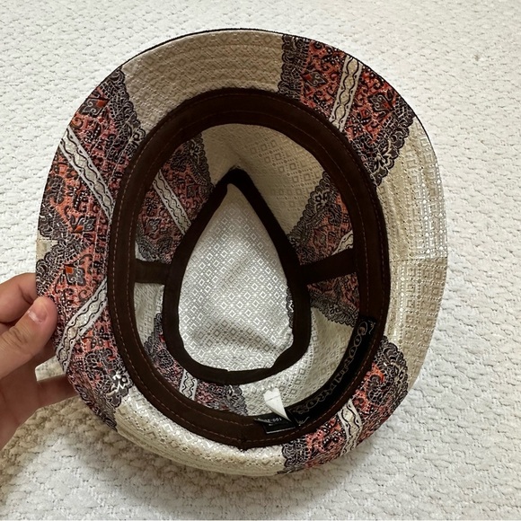 Goorin Bros Brown Velvet Fedora Hat Size Medium - Picture 4 of 8